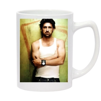 Patrick Dempsey 14oz White Statesman Mug