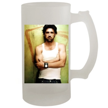 Patrick Dempsey 16oz Frosted Beer Stein