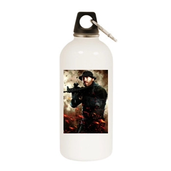 The Expendables 2 (2012) White Water Bottle With Carabiner