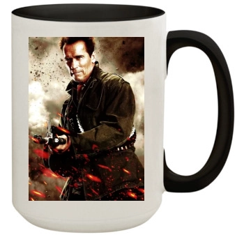 The Expendables 2 (2012) 15oz Colored Inner & Handle Mug