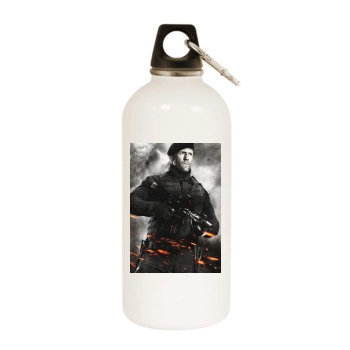 The Expendables 2 (2012) White Water Bottle With Carabiner