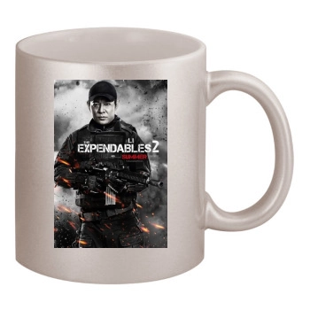 The Expendables 2 (2012) 11oz Metallic Silver Mug