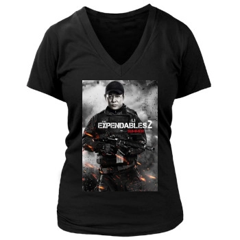 The Expendables 2 (2012) Women's Deep V-Neck TShirt