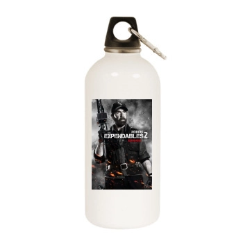 The Expendables 2 (2012) White Water Bottle With Carabiner