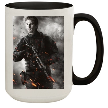 The Expendables 2 (2012) 15oz Colored Inner & Handle Mug