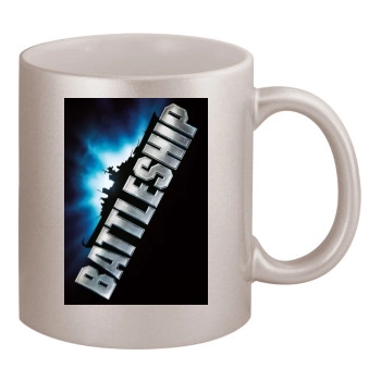 Battleship (2012) 11oz Metallic Silver Mug