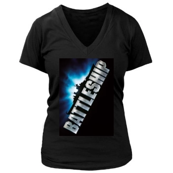 Battleship (2012) Women's Deep V-Neck TShirt