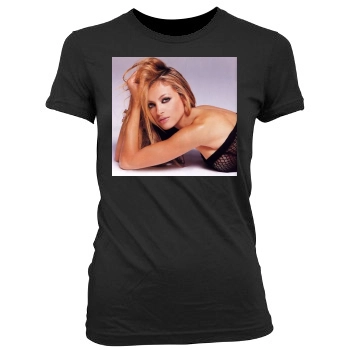 Paulina Rubio Women's Junior Cut Crewneck T-Shirt