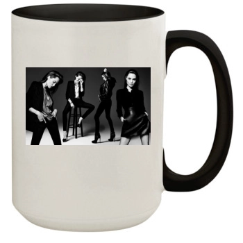 Angelina Jolie 15oz Colored Inner & Handle Mug