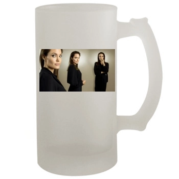 Angelina Jolie 16oz Frosted Beer Stein