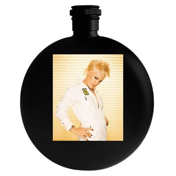 Pink Round Flask