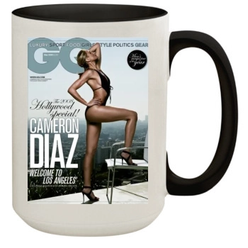 Cameron Diaz 15oz Colored Inner & Handle Mug