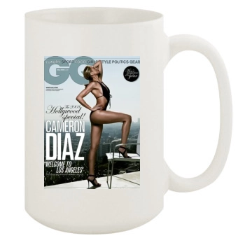 Cameron Diaz 15oz White Mug