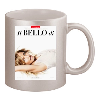 Cameron Diaz 11oz Metallic Silver Mug