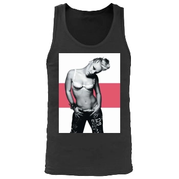 Pink Men's Tank Top