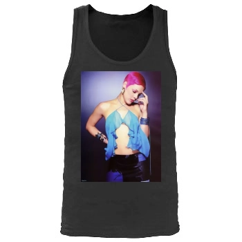 Pink Men's Tank Top