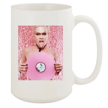 Pink 15oz White Mug