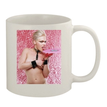 Pink 11oz White Mug