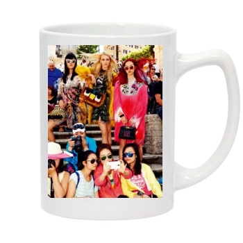 Caroline Trentini 14oz White Statesman Mug