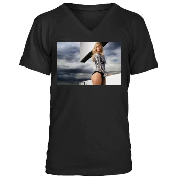 Caroline Wozniacki Men's V-Neck T-Shirt