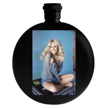 Carrie Underwood Round Flask