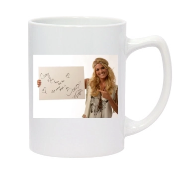 Carrie Underwood 14oz White Statesman Mug