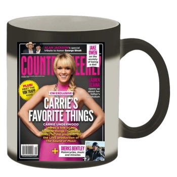 Carrie Underwood Color Changing Mug