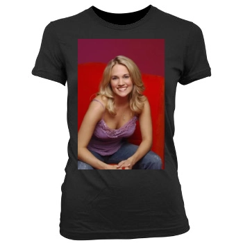 Carrie Underwood Women's Junior Cut Crewneck T-Shirt