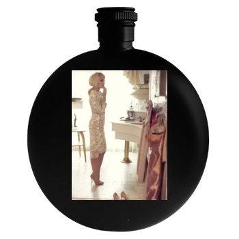 Carrie Underwood Round Flask