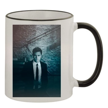 Casey Affleck 11oz Colored Rim & Handle Mug