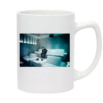 Casey Affleck 14oz White Statesman Mug