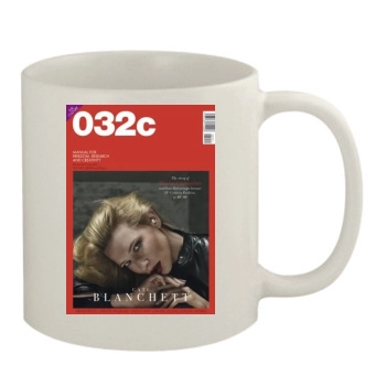 Cate Blanchett 11oz White Mug