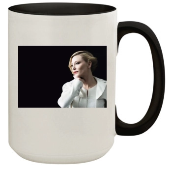 Cate Blanchett 15oz Colored Inner & Handle Mug