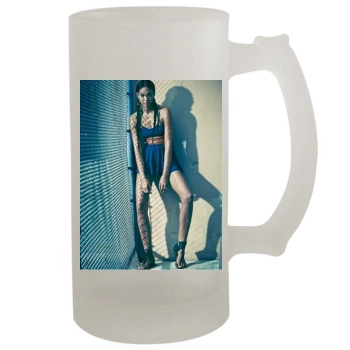 Chanel Iman 16oz Frosted Beer Stein