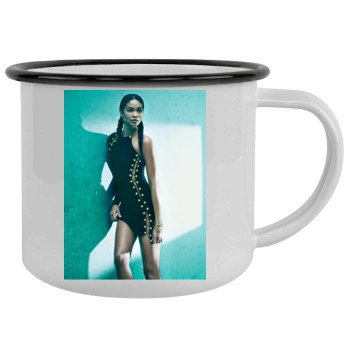 Chanel Iman Camping Mug