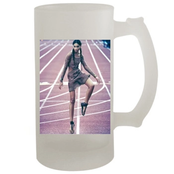 Chanel Iman 16oz Frosted Beer Stein