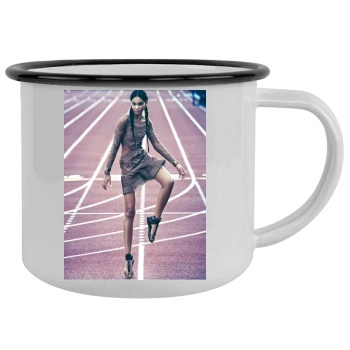 Chanel Iman Camping Mug