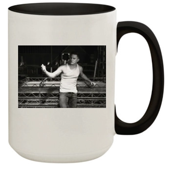 Channing Tatum 15oz Colored Inner & Handle Mug