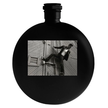 Channing Tatum Round Flask