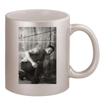 Channing Tatum 11oz Metallic Silver Mug