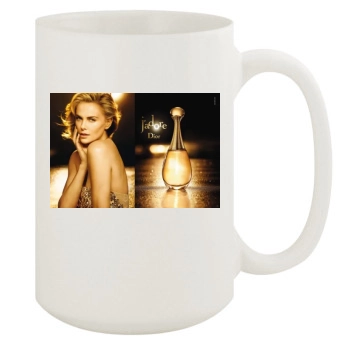 Charlize Theron 15oz White Mug