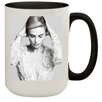 Charlize Theron 15oz Colored Inner & Handle Mug