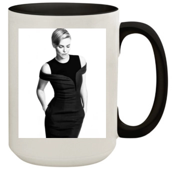 Charlize Theron 15oz Colored Inner & Handle Mug