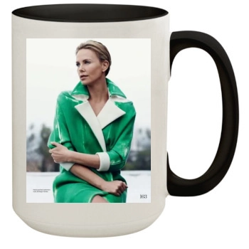 Charlize Theron 15oz Colored Inner & Handle Mug