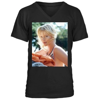 Charlize Theron Men's V-Neck T-Shirt