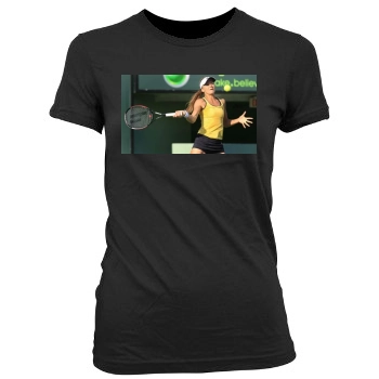 Daniela Hantuchova Women's Junior Cut Crewneck T-Shirt