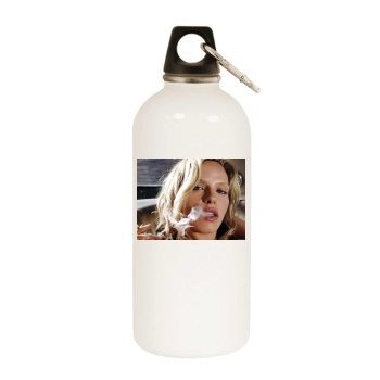 Rachel Roberts White Water Bottle With Carabiner