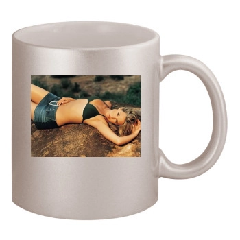 Rachel Stevens 11oz Metallic Silver Mug