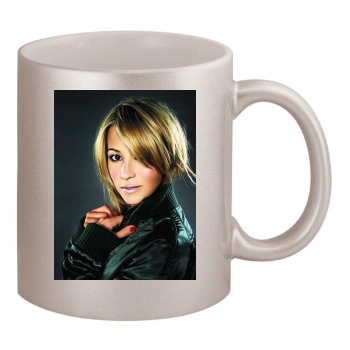 Rachel Stevens 11oz Metallic Silver Mug