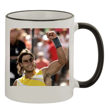 Rafael Nadal 11oz Colored Rim & Handle Mug